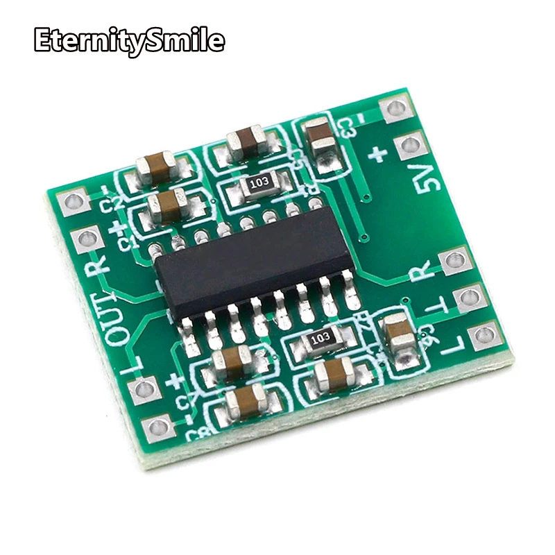 Mini PAM8403 2*3W Digital Class D Amplifier Board module Audio Speaker Sound Board 2.5V To 5V Modulo Amplificador volume control