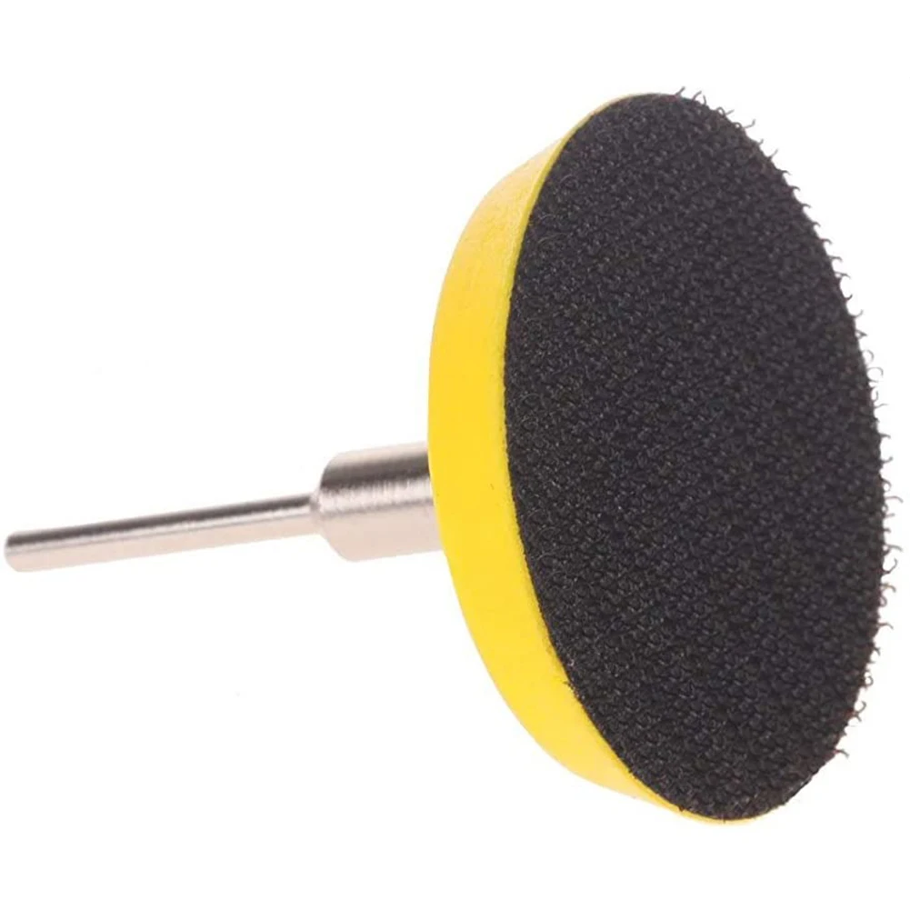 

10pcs Wool Felt Polishing Pad & Splint Pallet 50mm Diameter Self-adhesion For Metal Glass Wood Stone Polishing Grinding Tools