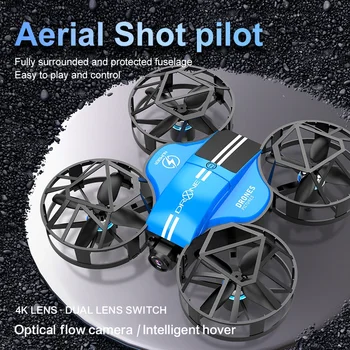 Mini Drone Professionale 4K HD Fotografia Aerea Motore Brushless Evitamento Ostacoli Quadcopter Altezza Mantieni Elicottero