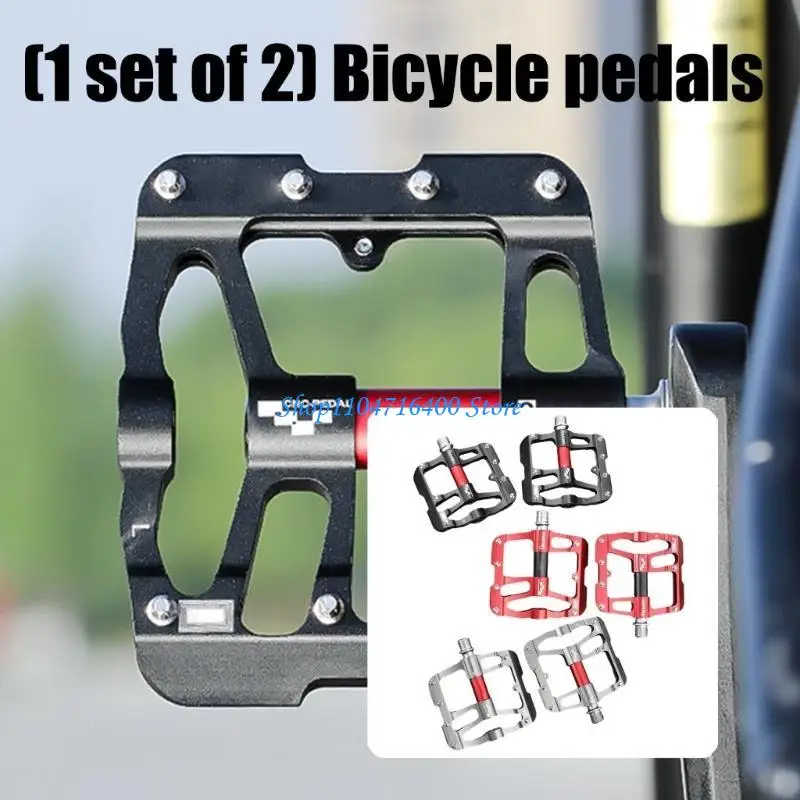 

y1gd педали для горного велосипеда легкие алюминиевые велосипедные педали с противоскользящими шипами аксессуары для горного