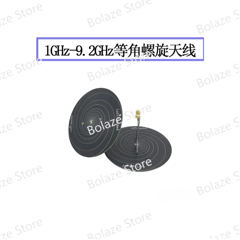 

Ultra Wideband 1GHz to 10GHz Circularly Polarized Antenna, Equiangular Spiral Antenna, Left and Right Circularly Polarized