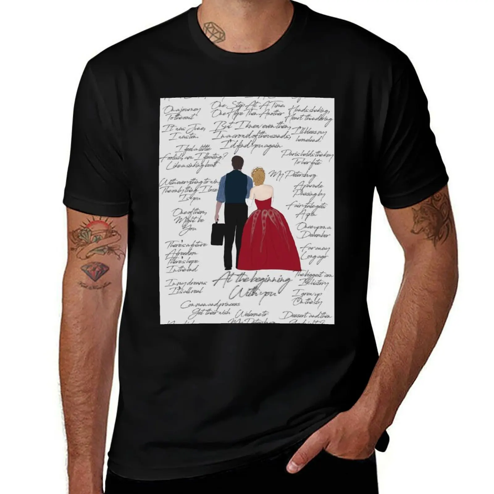 

cotton t T-Shirt Anya shirt man shirt t summer for t Quotes pack Dmitry man shirt