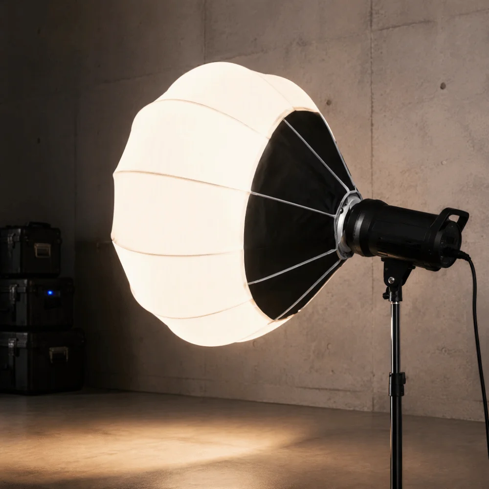 Quick Setup Softbox Ball Diffuser Bowens Mount Metal Softbox Spherical Softbox Mount Softbox Continuous Lighting