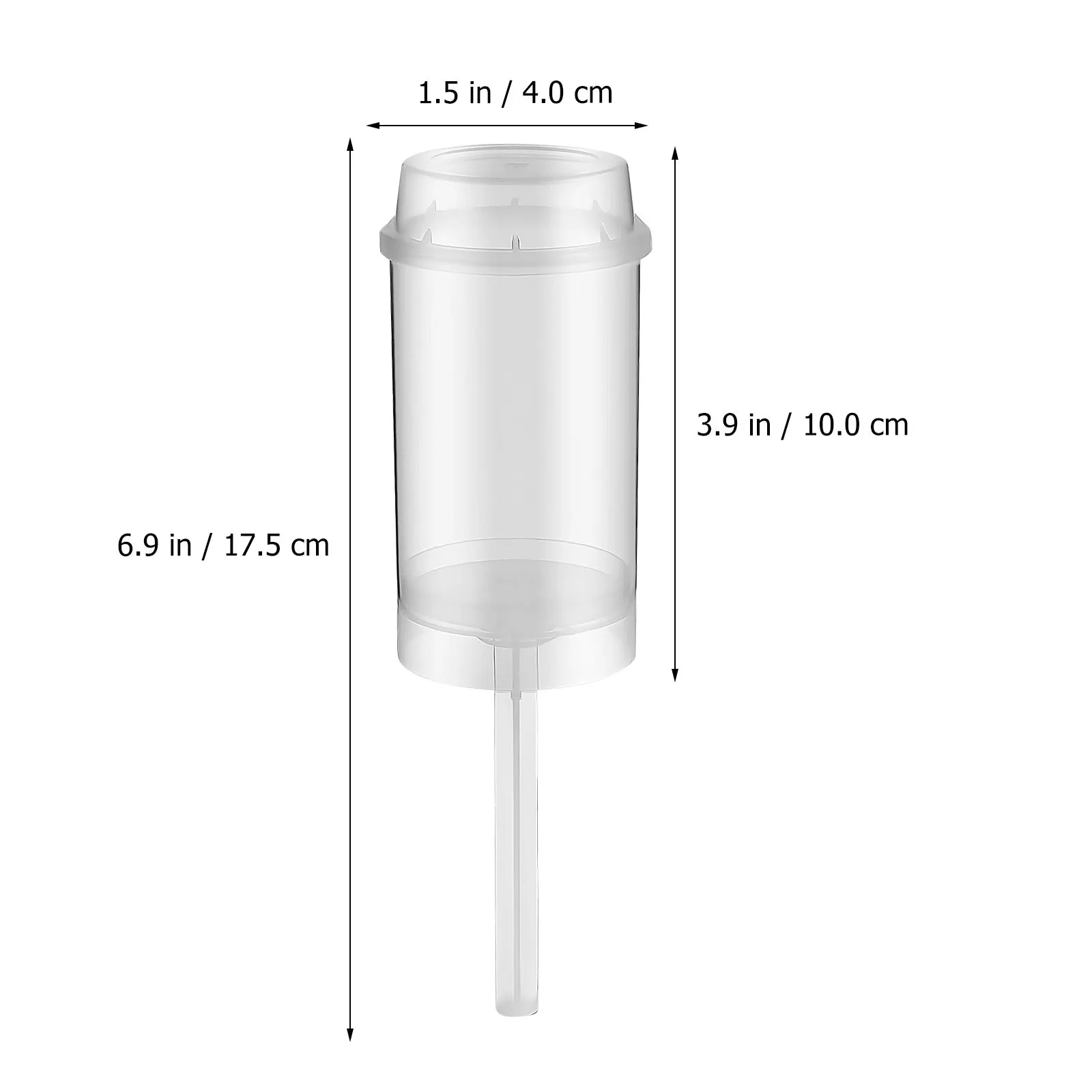30 Pcs Cake Cone Pop Maker Stickers Transparent Food Grade Material Reusable Bulk Push Pops Containers Party Birthday view 3