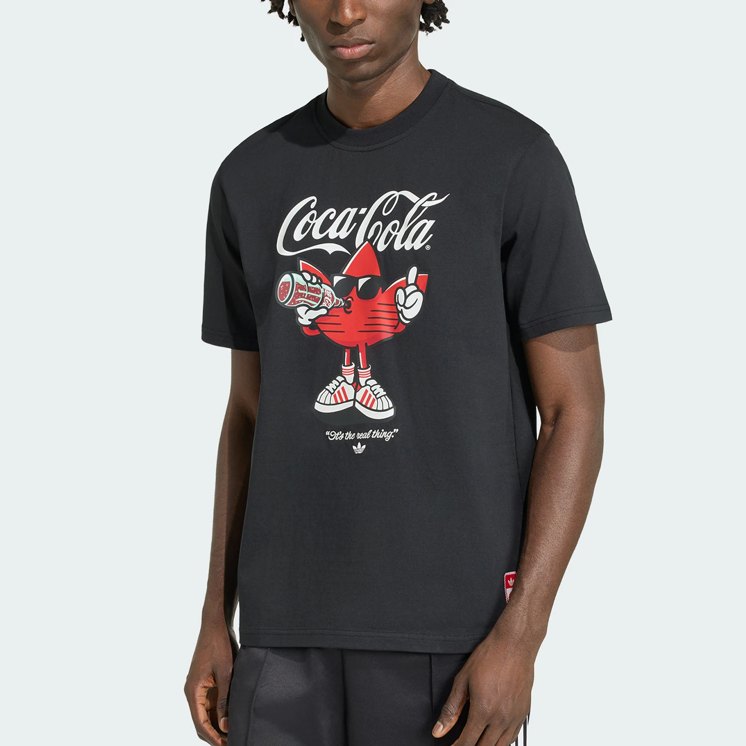 Adidas genuine clover men's knitted breathable pullover short sleeved T-shirt KY2108
