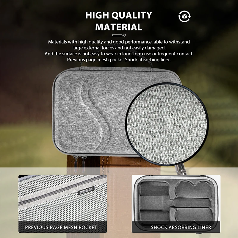 STARTRC Carrying Case Travel Shoulder Bag For DJI Neo Drone Accessories Storage Bag PU Portable Handbag Box