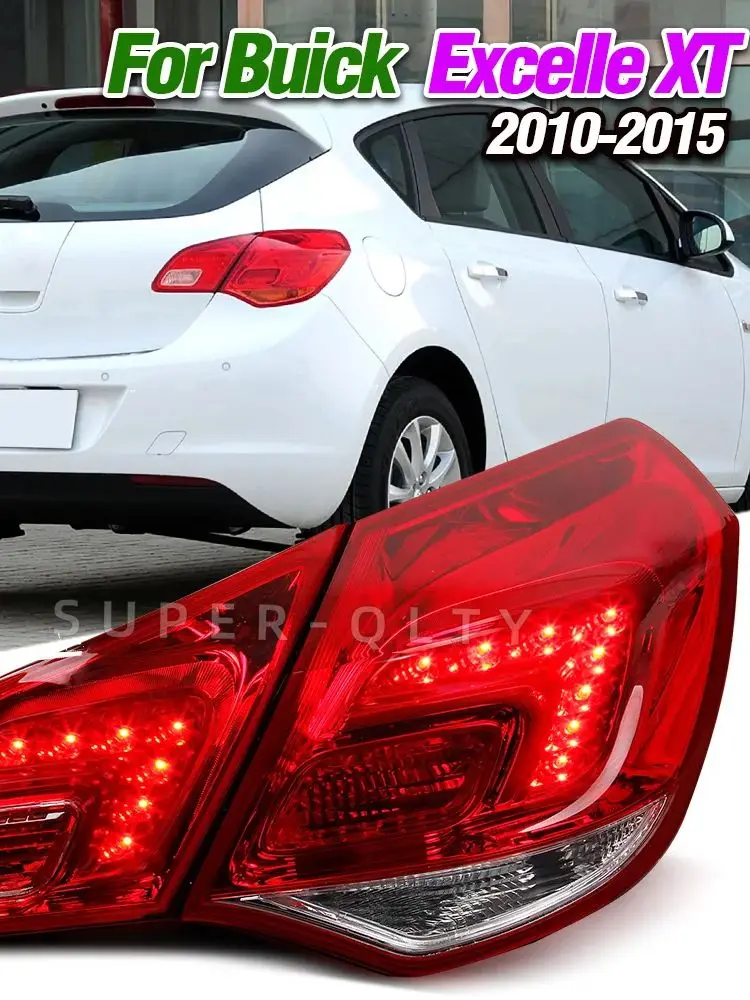 Depo achterlichten voor Buick Excelle XT 2010-2015 achterlicht remlicht knipperlicht voor Opel Astra J 2010-2015 - afbeelding 2