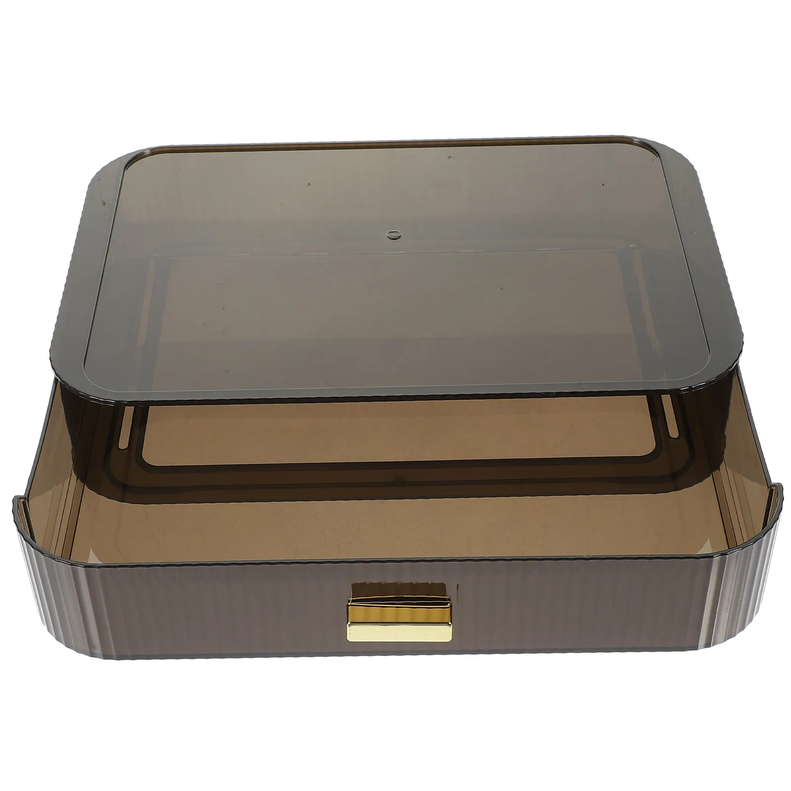

High Capacity PET Makeup ganizer Storage Box Drawer Design Bathroom Living Room Office Desktop Holder Container