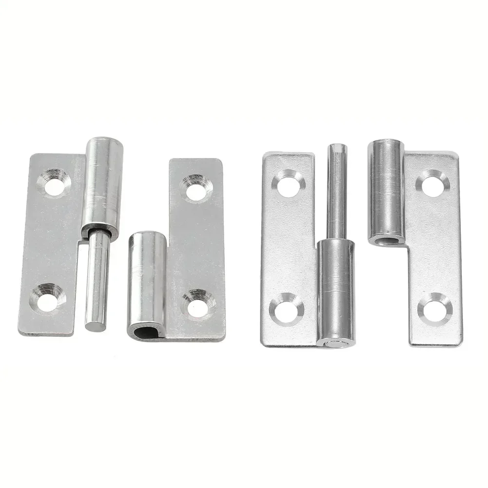 Detachable Hinge Stainless Steel Slip Joint Flag Lift Off Hinge Heavy Flat Hinge Removable Door Connector Furniture Hardware