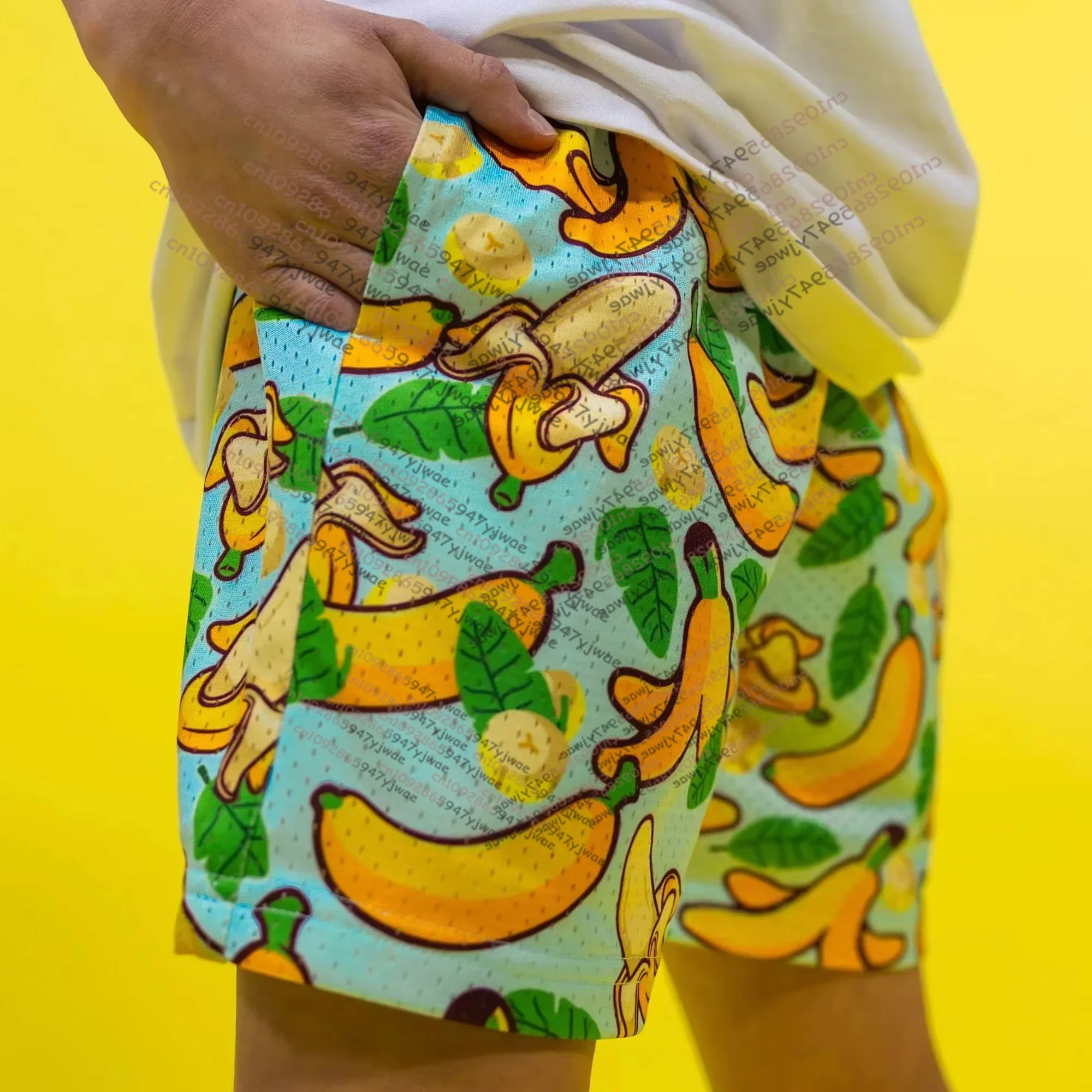 2026 New Hot Sell Summer/Autumn Men Basketball Shorts Kids Sweatpants Gyms Outdoor Sports Shorts Adult/Kids Banana BL101 Shorts