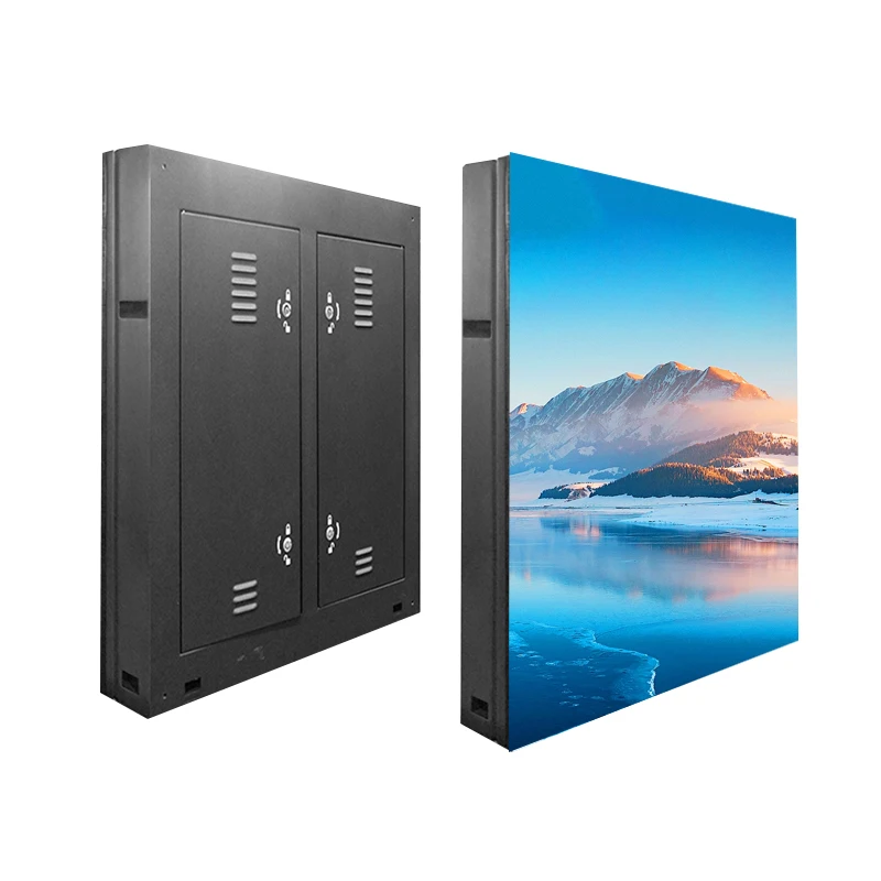 شاشة IP65 مقاومة للماء عالية السطوع قابلة للتخصيص حجم يموت الصب الألومنيوم عالية الوضوح P2.5-P10 LED جدار الفيديو في الهواء الطلق #3