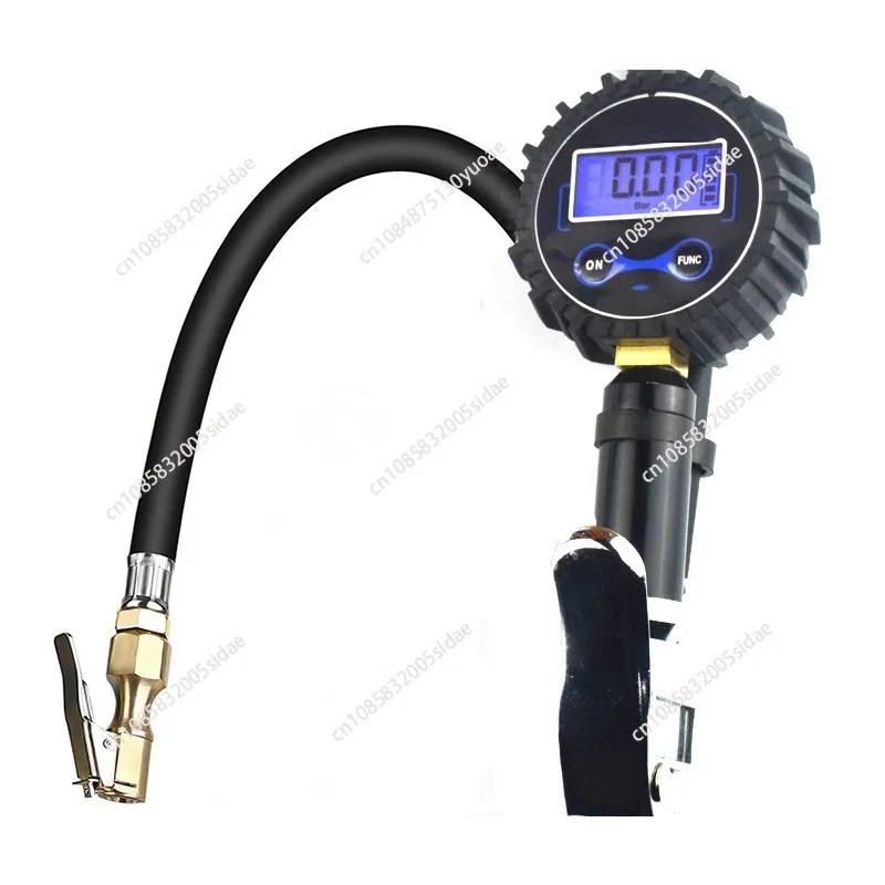 1/4 NPT Quick Connect Digital Tire Inflator with Pressure Gauge 0-200PSI Air Chuck and Compressor Accessories Tire Repair Tools