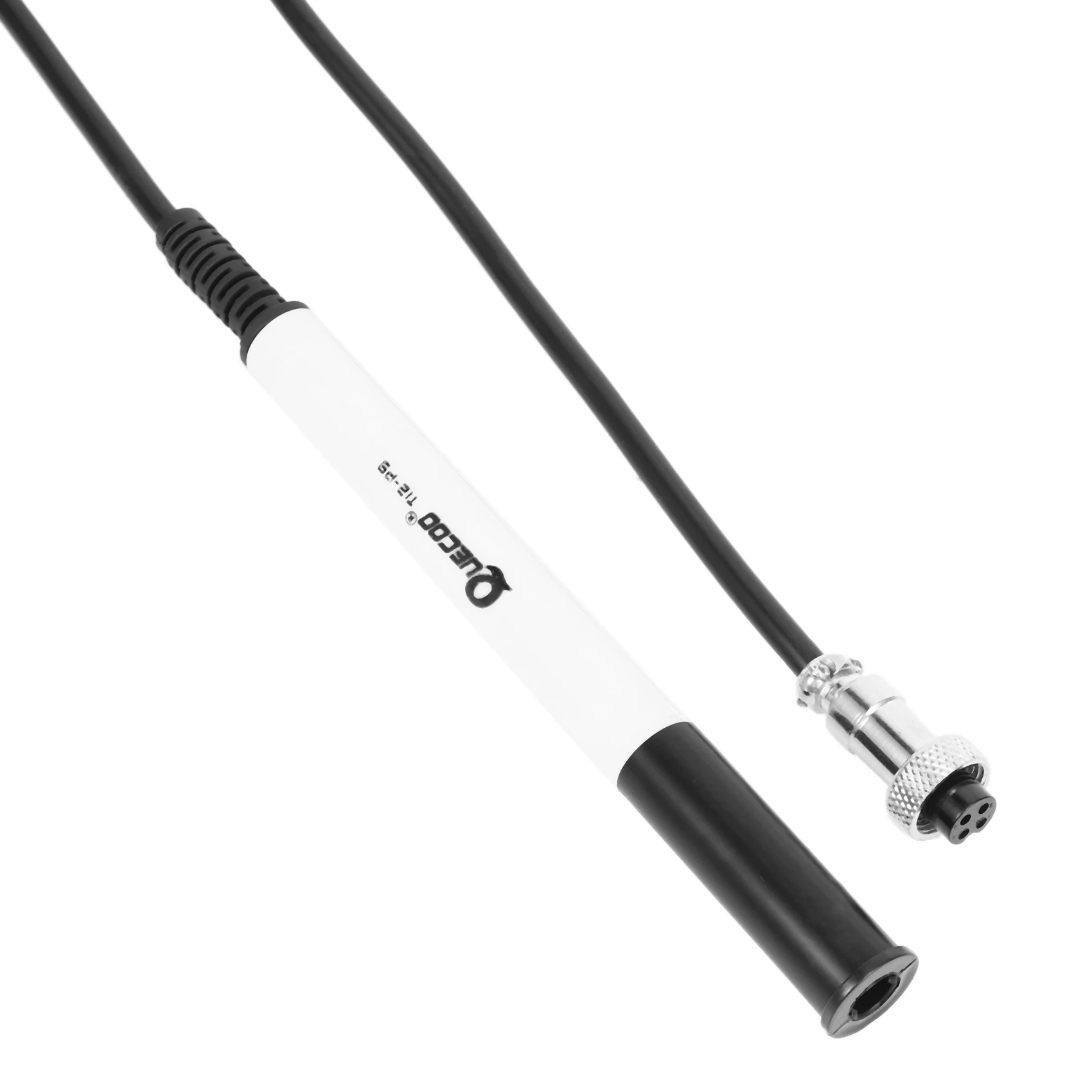A45I  T12-P9 Plastic Handle for OLED/LED Digital Electric Soldering Station for T12 Solder Tips GX12-4 Pin Plug Handle,White