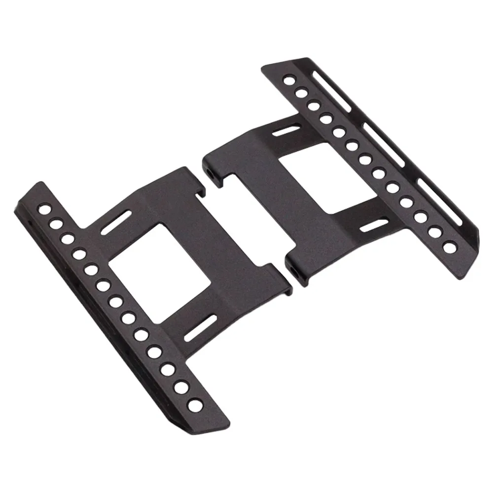 Tough Armor Piastre Laterali Pedali In Metallo Cursore per 1/10 RC Crawler Axial SCX10 RC4WD TF2 RGT Parti di Aggiornamento