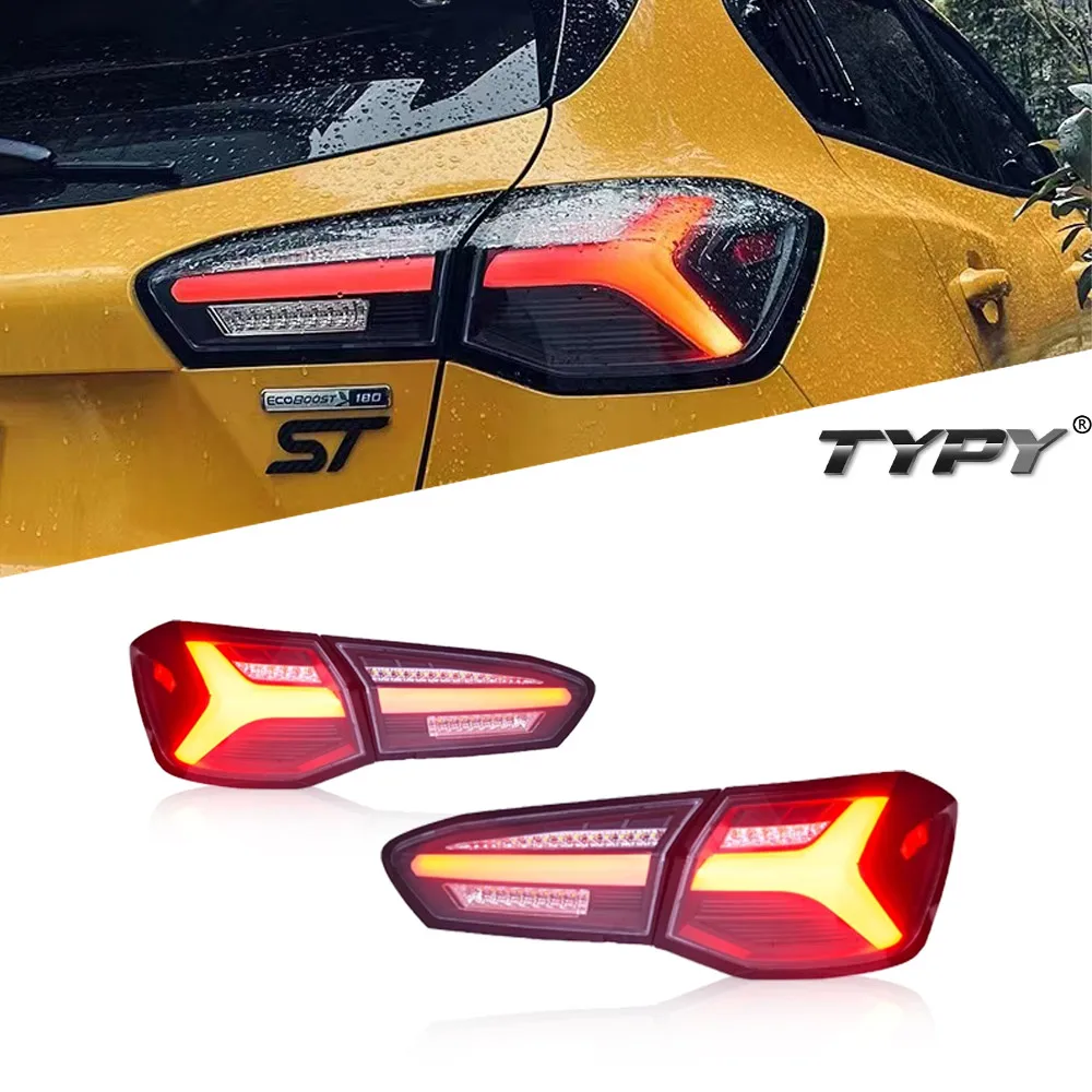 

Car Styling Tail Lamp Assembly For Ford Focus hatchback Taillights 2019-2021 Upgrade Modified to NEW Foucus Dynamic Taillights