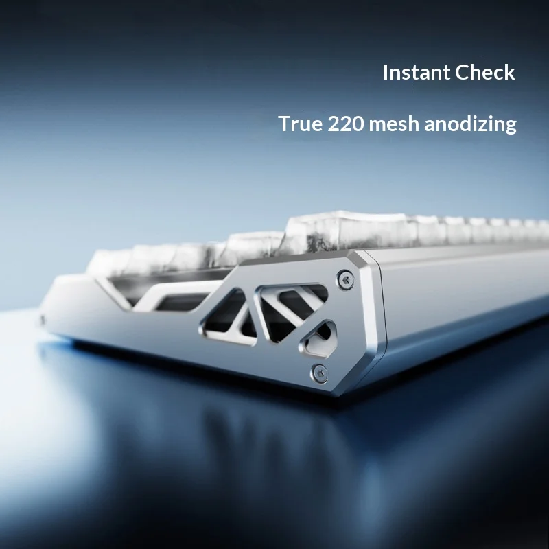 VICTKONG DV63 8K Magnetic Switch Gaming Keyboard Full Aluminum Anodized For Desktop Computer E-Sports Game Use Hot Swap Gift