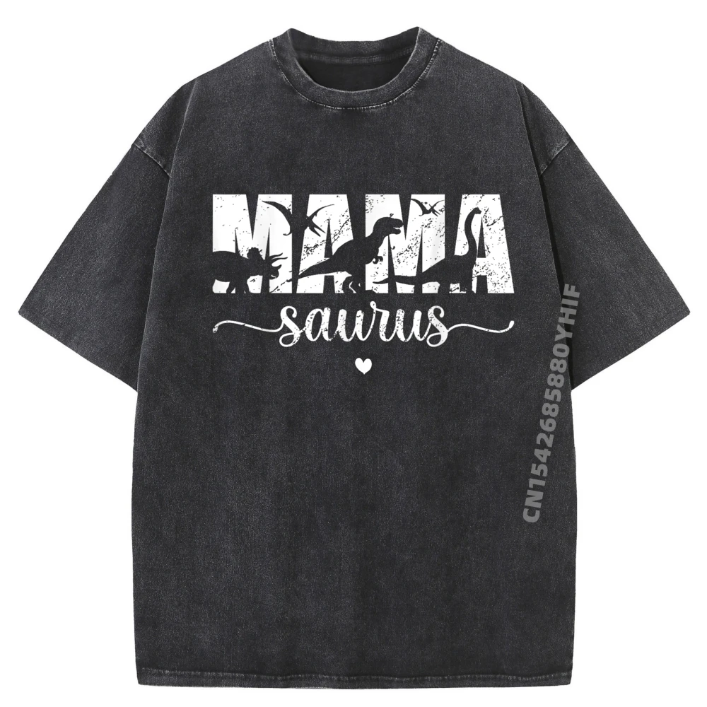 

Funny Mama Saurus Or T Rex Dinosaur For Dinosaur Graphic T Shirts Men Clothes Printed Tshirt Men Minimalist Washed Shirt