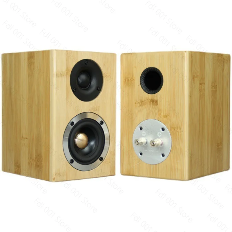 Solid wood passive speaker 3 inch 3.5 inch hifi fever grade subwoofer wooden home living room desktop speaker