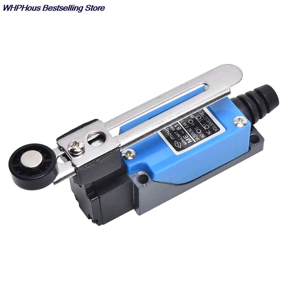 Waterproof ME-8108 Momentary AC Limit Switch For CNC Mill Laser Plasma Blue