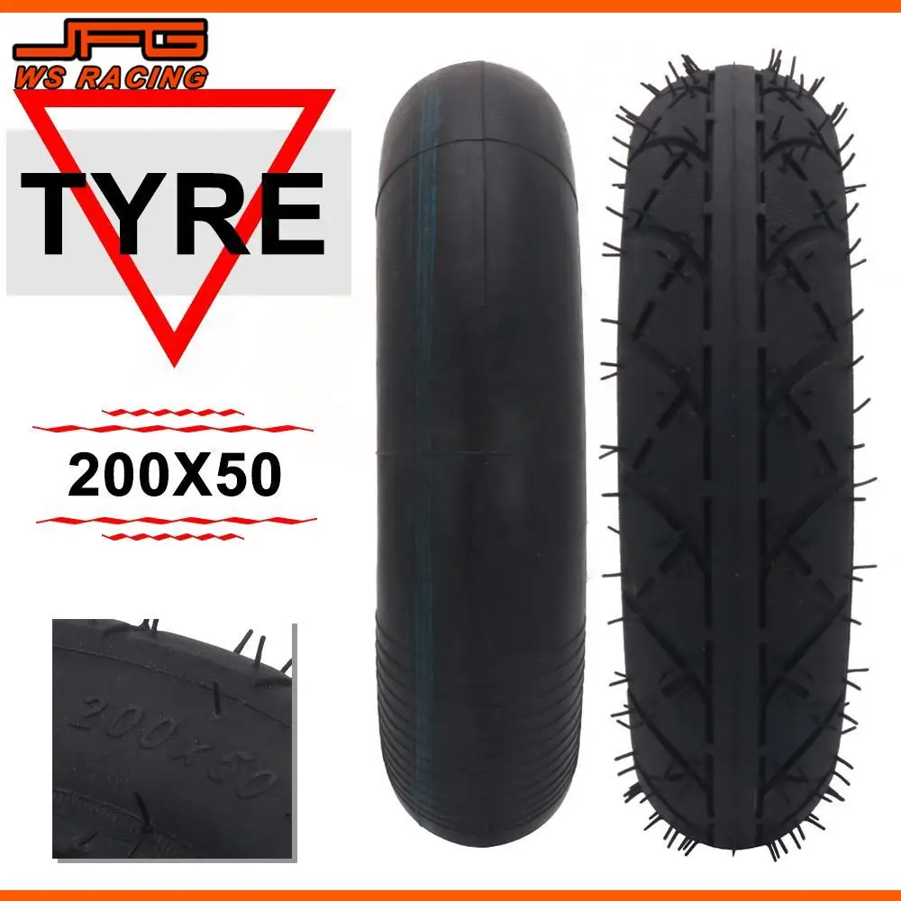 200 x 50 Tire and Inner Tube Set 8