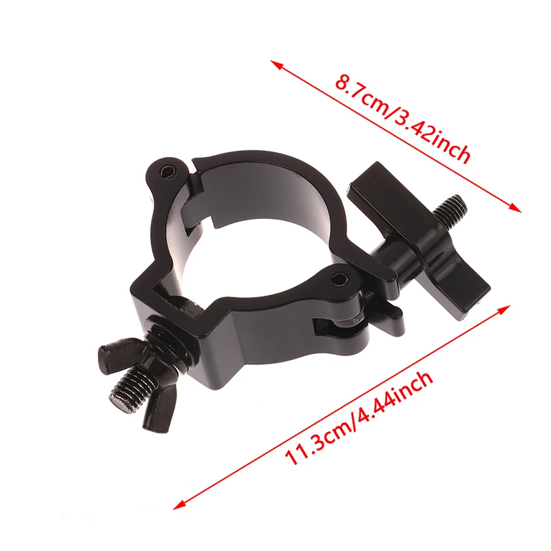 1pc Aluminum Stage Lights Truss Clamp DJ Light Clamps Hooks For LED PAR Moving Head Beam Spot Clamps 48-51mm Pipe Diameter