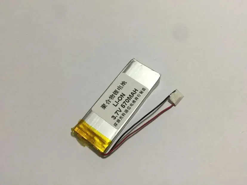 New fully capacitive 3.7V polymer lithium battery 402358 570MAH MP4 GPS navigator / equipment / Mini