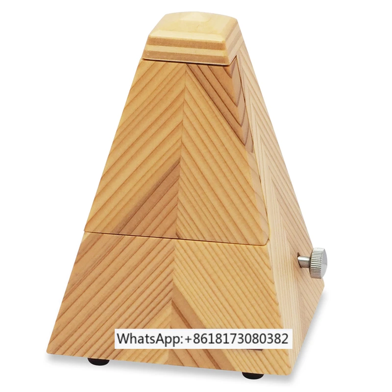 Solid wood metronome portable mini compact metronome piano guitar violin imported from Japan