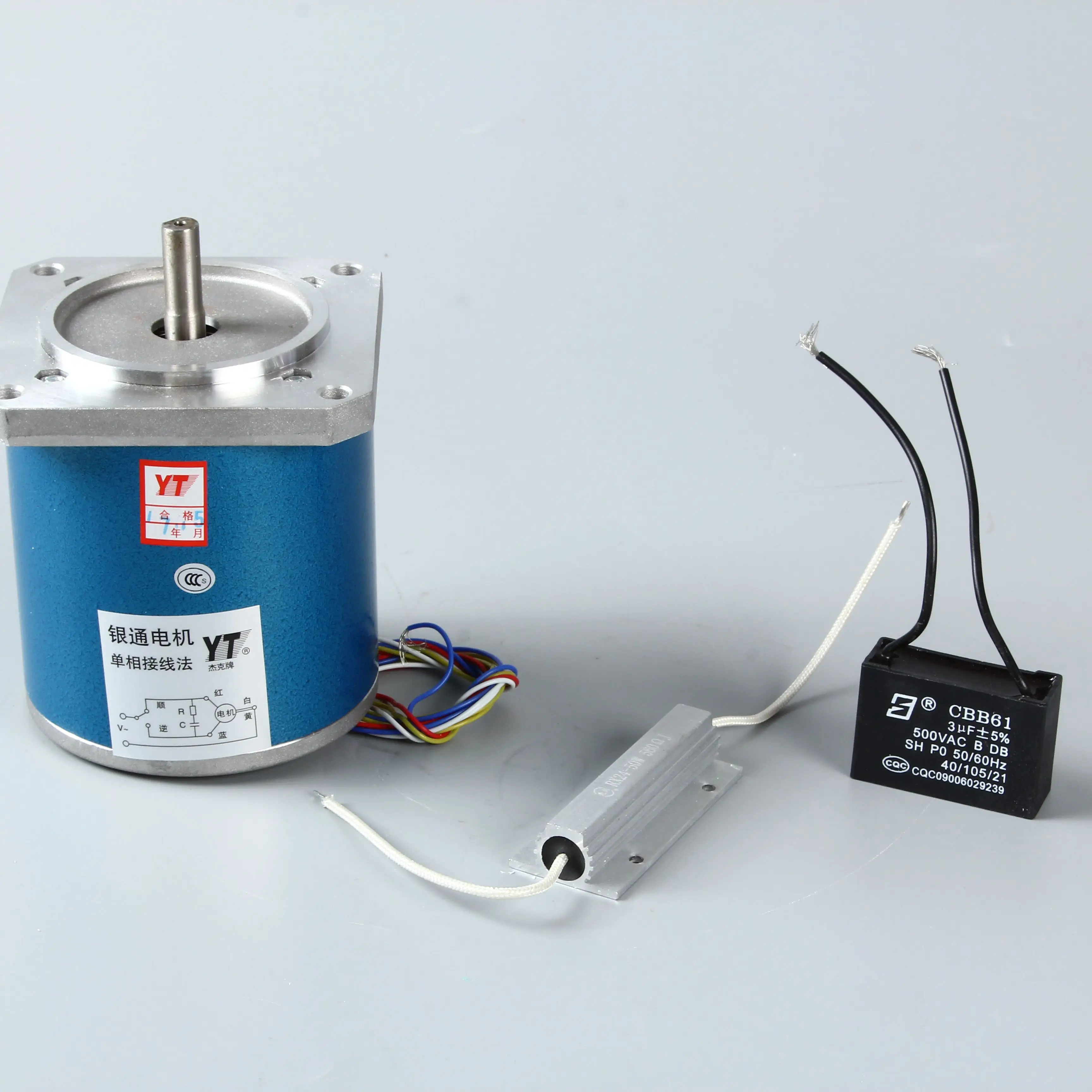 

90TDY115-T Permanent Magnet Low Speed Synchronous Motor 220v Rectifier Motor