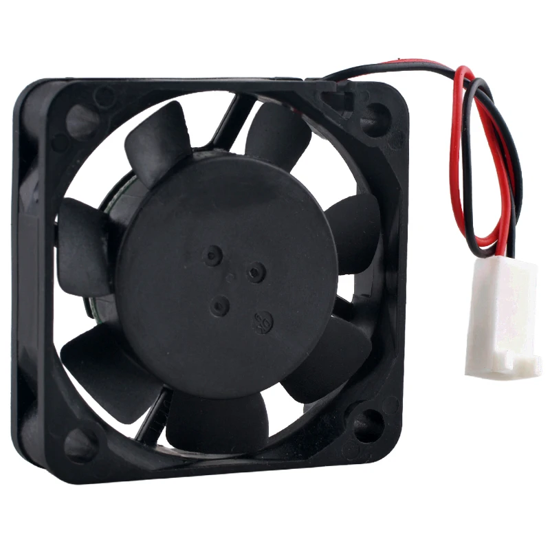 

(2 шт.) Осевой вентилятор 4 см 40 мм U40X05MMZ7-51 40x40x10 мм DC5V 0.17A 2-контактный 6500 об/мин для ТВ-приставок и IP-камер