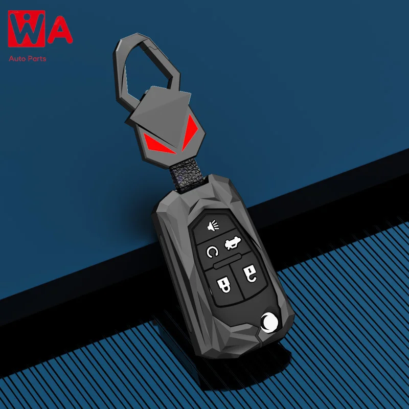 Car Flip Key Fob Case Key Cover For Chevrolet Equinox Volt Cruze Impala Camaro Garna Yakista AVEO Impala GMC Terrain Keychain