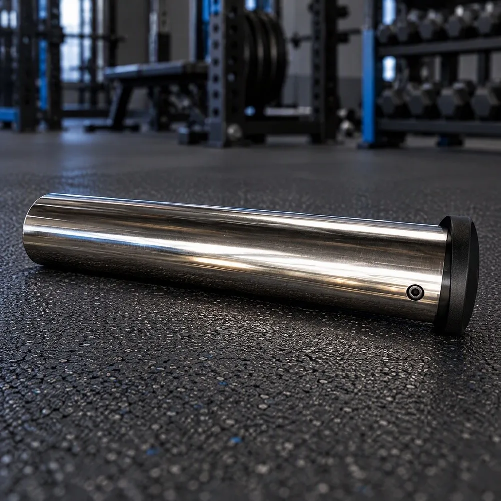 Barbell Bar Adapter Sleeve Stainless Steel 50mm Weight Plate Tube Barbell Bar Stainless Steel Sleeve For Home Gym Fitness