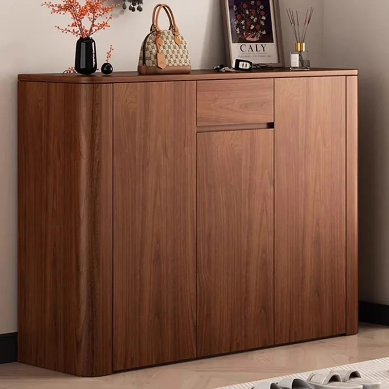 Modern Wooden Shoe Rack Organizer Entryway Pull Out Storag Display Shoe Rack Cabinets Decoration Archivadores Room Decorations
