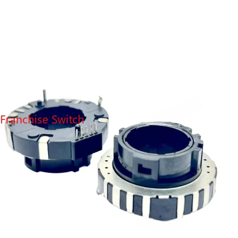 

10PCS EWVYMNL27B14 Hollow Shaft Potentiometer 7Positioning Car Center Console Adjustment