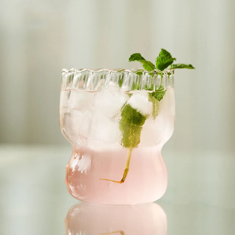 

Simple Transparent Glass Cup 280ML Household Juice Drinkware Durable Personality Party Alcohol Milk Serving Mugs Home Utensil