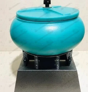 Premium 17-Inch Super Large Vibratory Tumbler: Wet/Dry Polisher for Metal Jewelry and Pearl Finishing