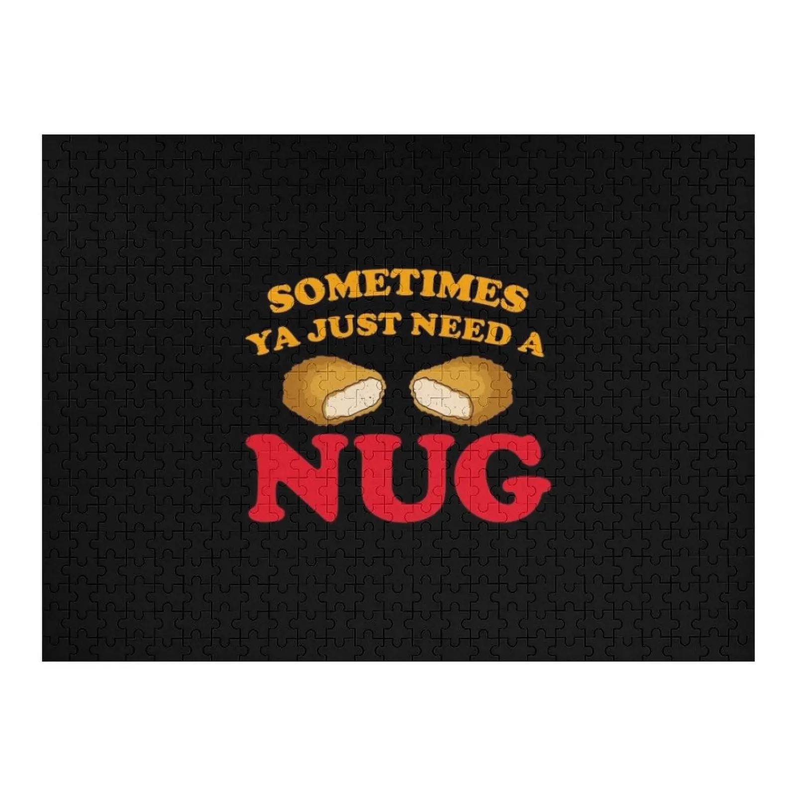 

Chicken Nuggets Jigsaw Puzzle Christmas Gifts Customizeds For Kids Puzzle