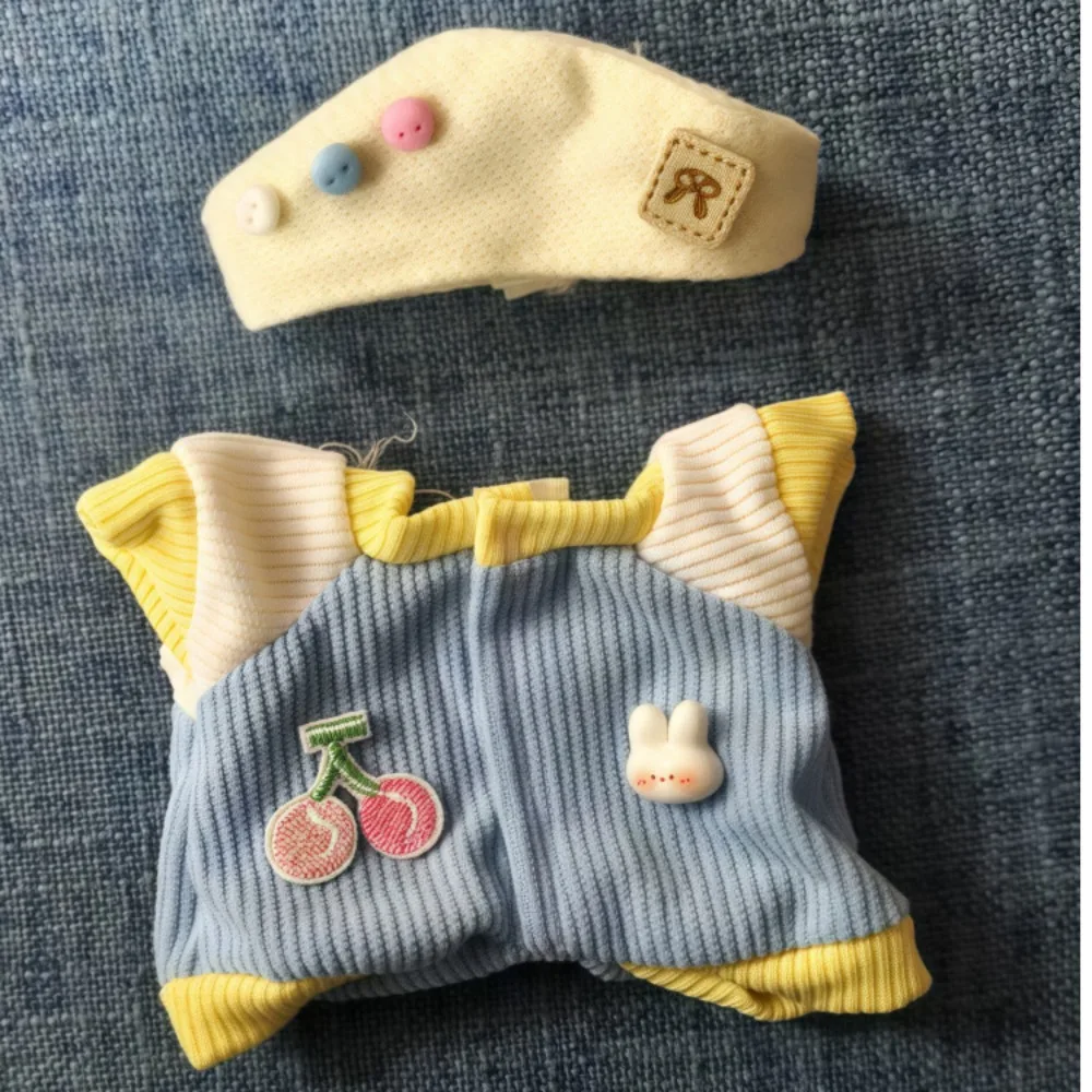 For 17cm Mini Doll Outfits Clothes Doll'S Accessories Labubu Idol Dolls Clothes Changing Dress Playing House Game Toys