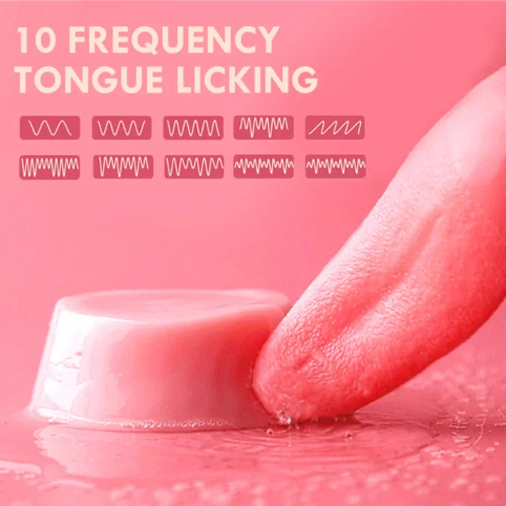 Clitoral Stimulator  Adult Vibrating Tongue Sex Toy Couples Experience Enhanced Fun with This Intimate Massage and Foreplay Sexy