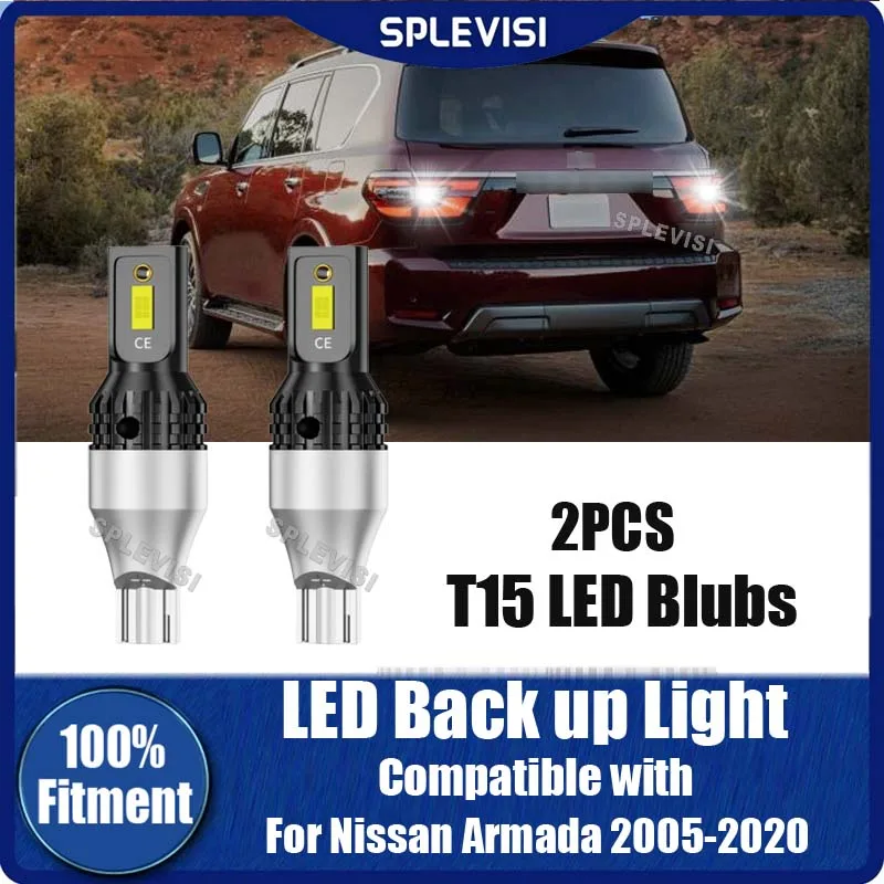 Back up LED Reverse Lamp  918 920 Replace Kit For Nissan Armada 2005 2006 2007 2008 2009 2010 2011 2012 2013 2014 2015 -2020