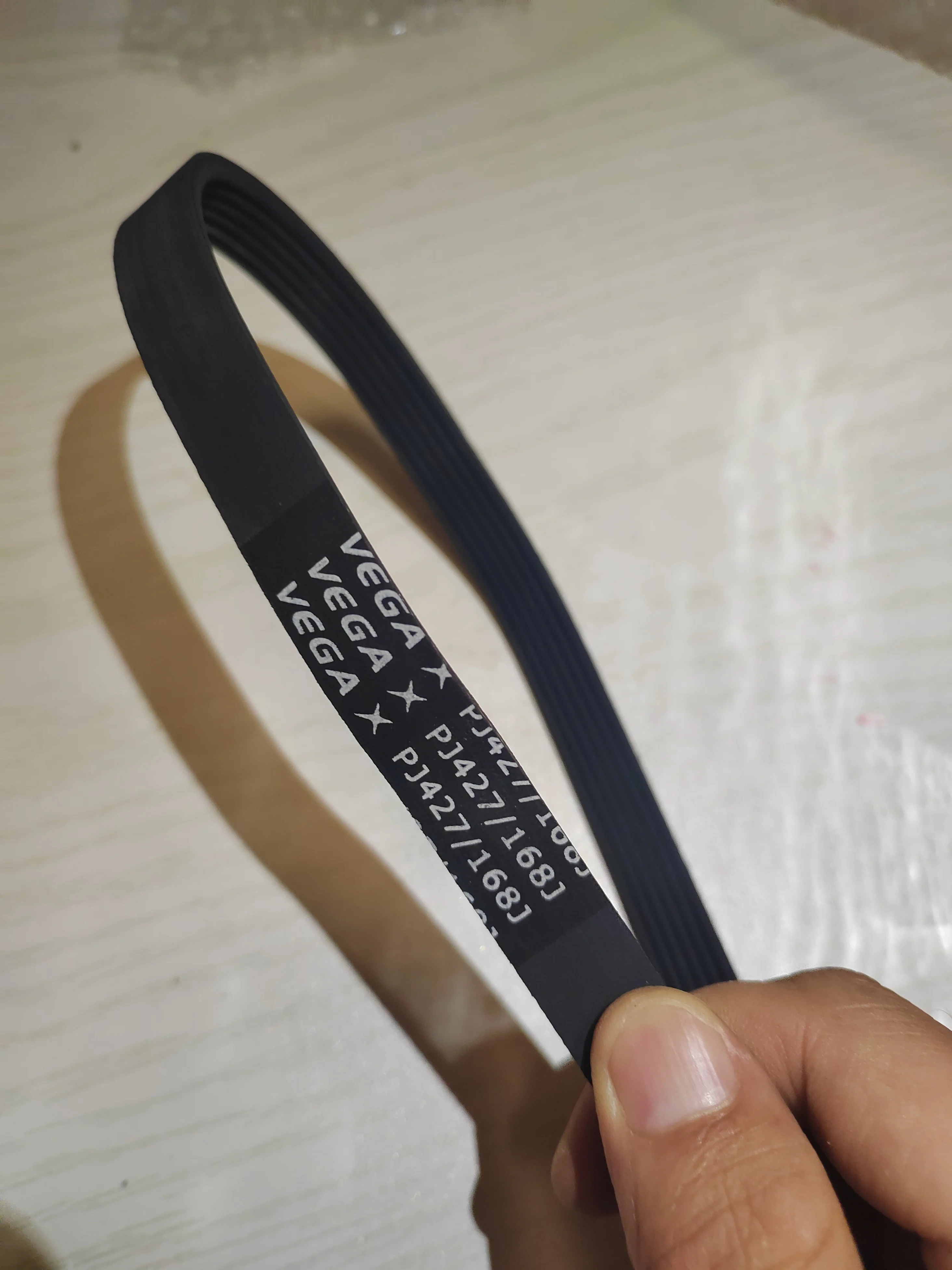 

168J PJ427 Poly Ribbed V-Belt Washing Machine Tumber Dryer Treadmill Motor Transimission Belt 4 5 6 7 8 9 10ribs