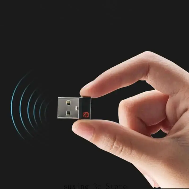 E8BE USB Dongle Receiver Adapter Pemersatu untuk M905 M325 M585 M510 M705 Keyboard Mouse