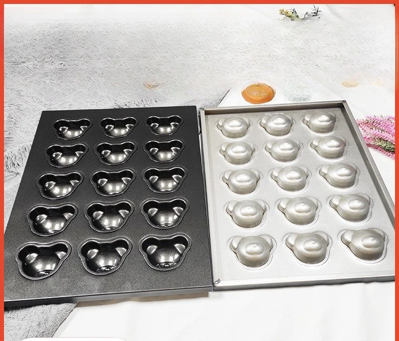 DSA three-dimensional household mold non-stick multi-even baking pan cake decoration baking household baking tools