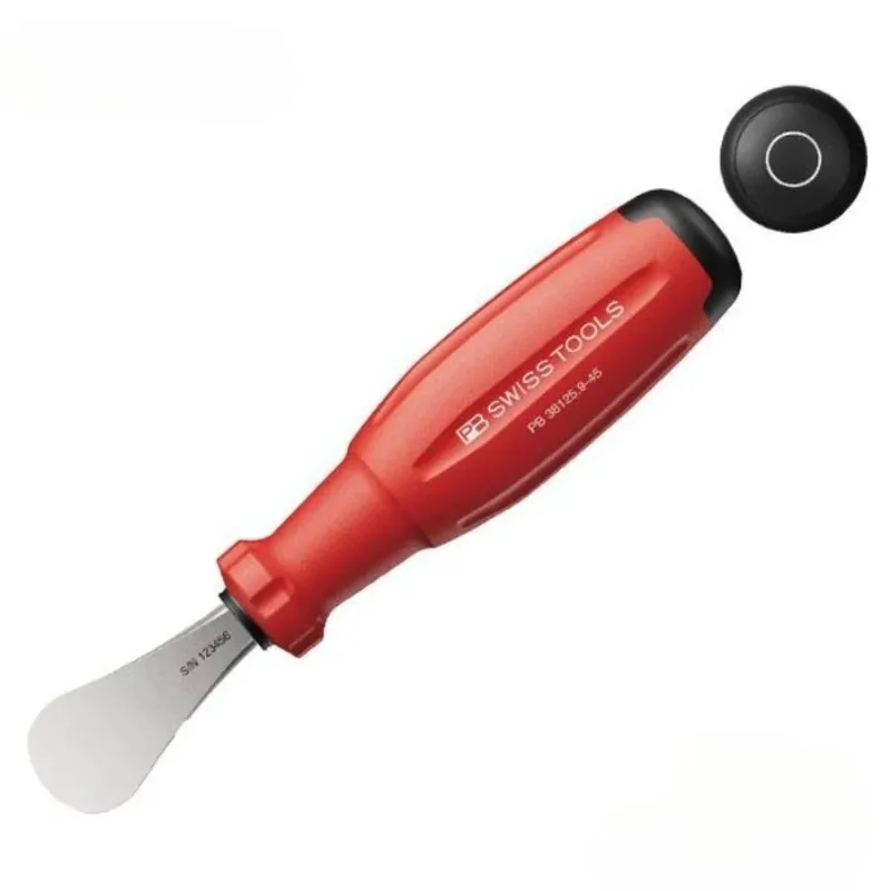 PB SWISS TOOLS 154mm Flat Coin Screwdriver Swiss Grip EVO Non Slip Spring Steel Household Workshop Tool PB 38125.9-45