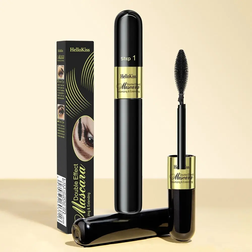 Outil de maquillage pour les yeux, brosse cosmétique, mascara, recourbe-cils, extension de cils, volume 4D