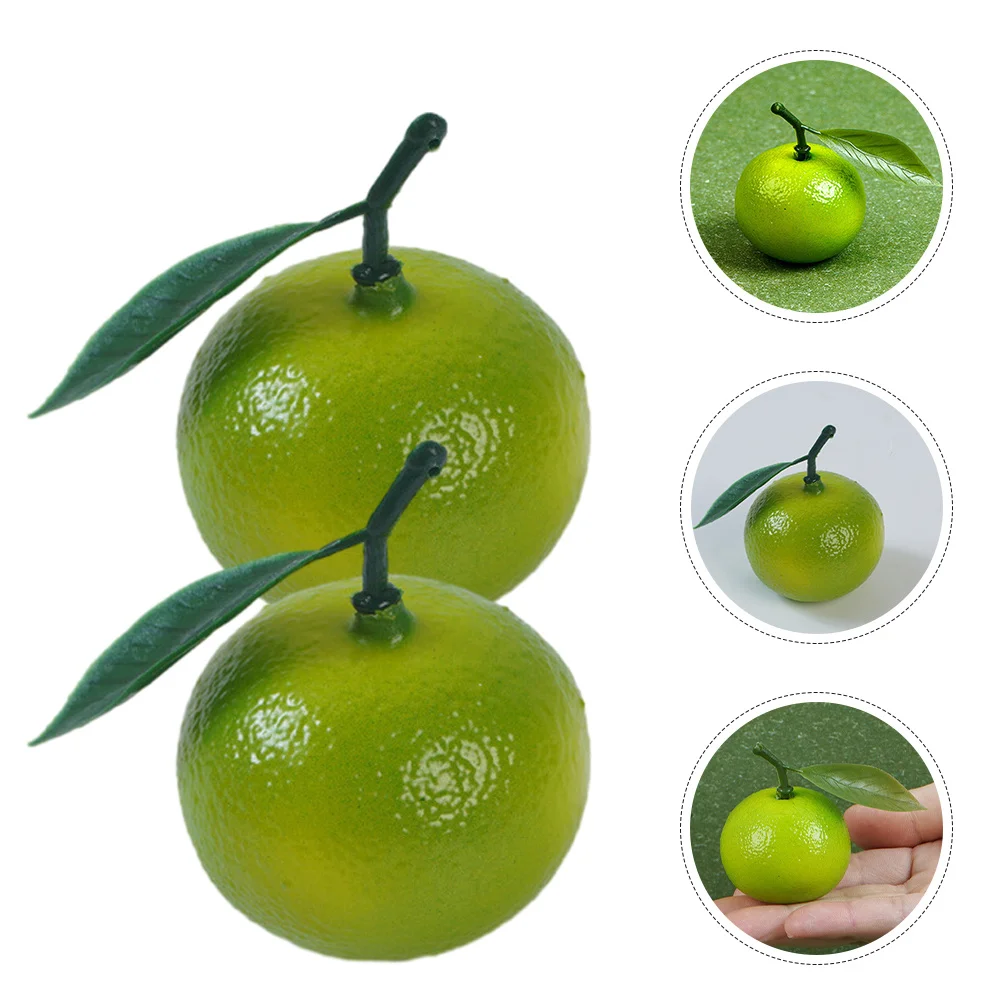 

6pcs Artificial Oranges Models Fake Fruits Vivid Realistic Desktop Decor For Home Restaurant Display Photography Props