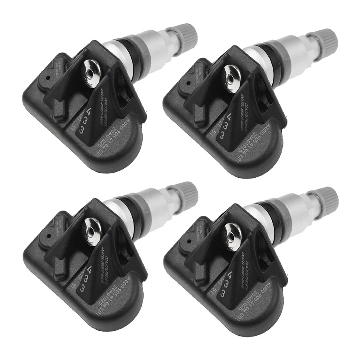 Sensor de pressão dos pneus Monitor Tools, A0009054104, 433MHz, Mercedes-Benz A, B, CLA, GLB, GLS, Classe W177, W247, 4Pcs