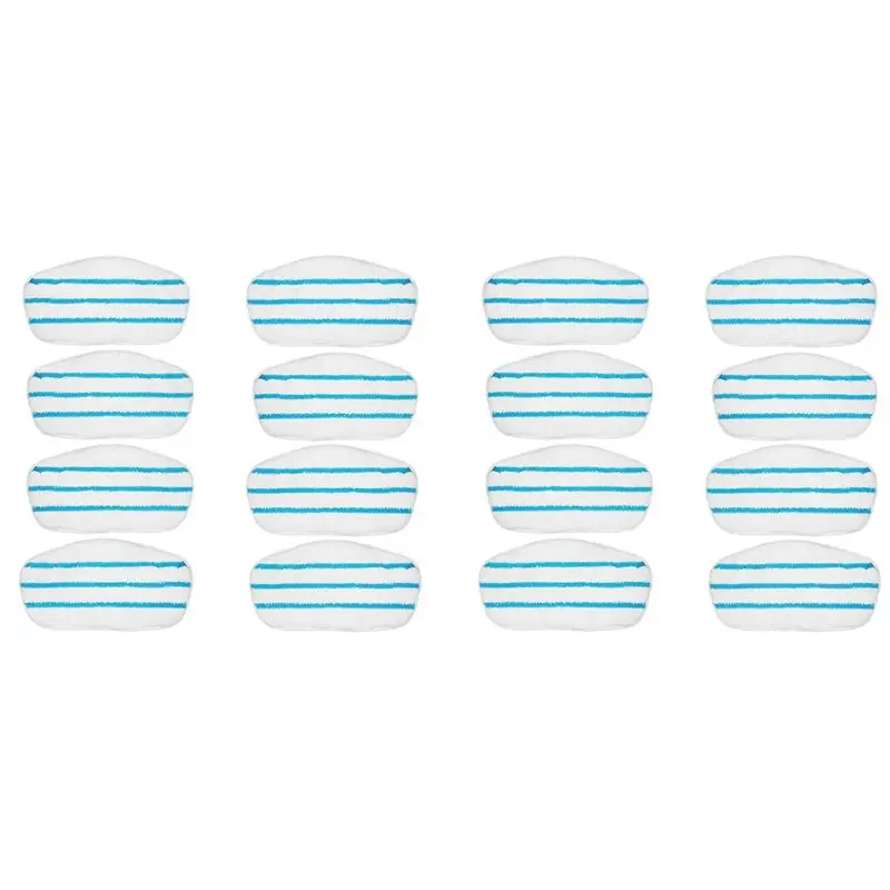ABVJ-Replacement Steam Mop Pads, Compatible For Pursteam Puresteam Thermapro 211 10-In-1 Steam Mop Cleaner 16-Pack