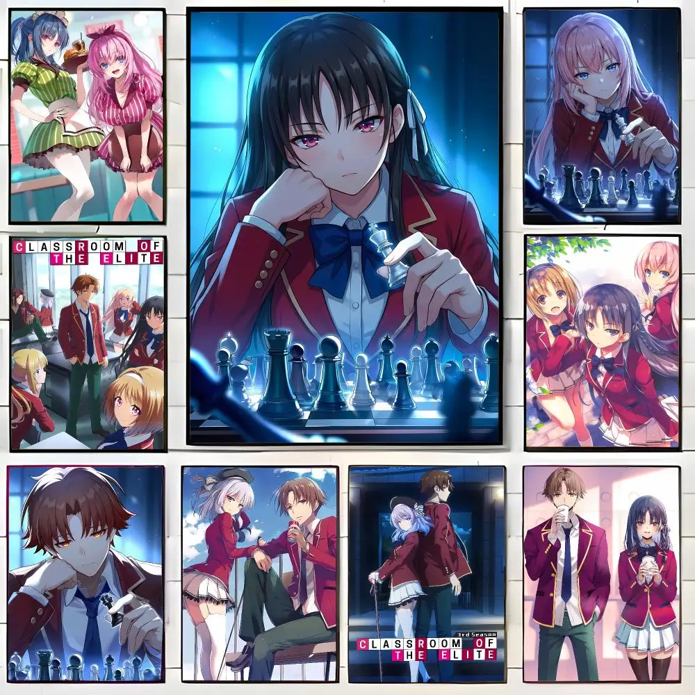 School Anime C-Classroom of the Elite Poster Wall Art Print Decorative Mural Home Decor Gift Unframed