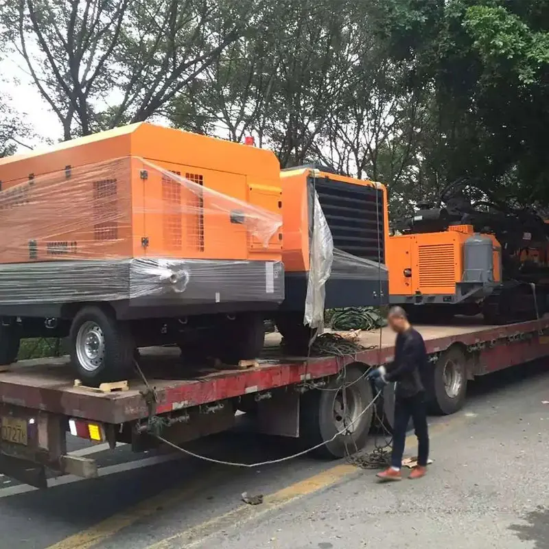 KSCY-550/13 High Pressure Power Mining Portable Screw Air Compressor