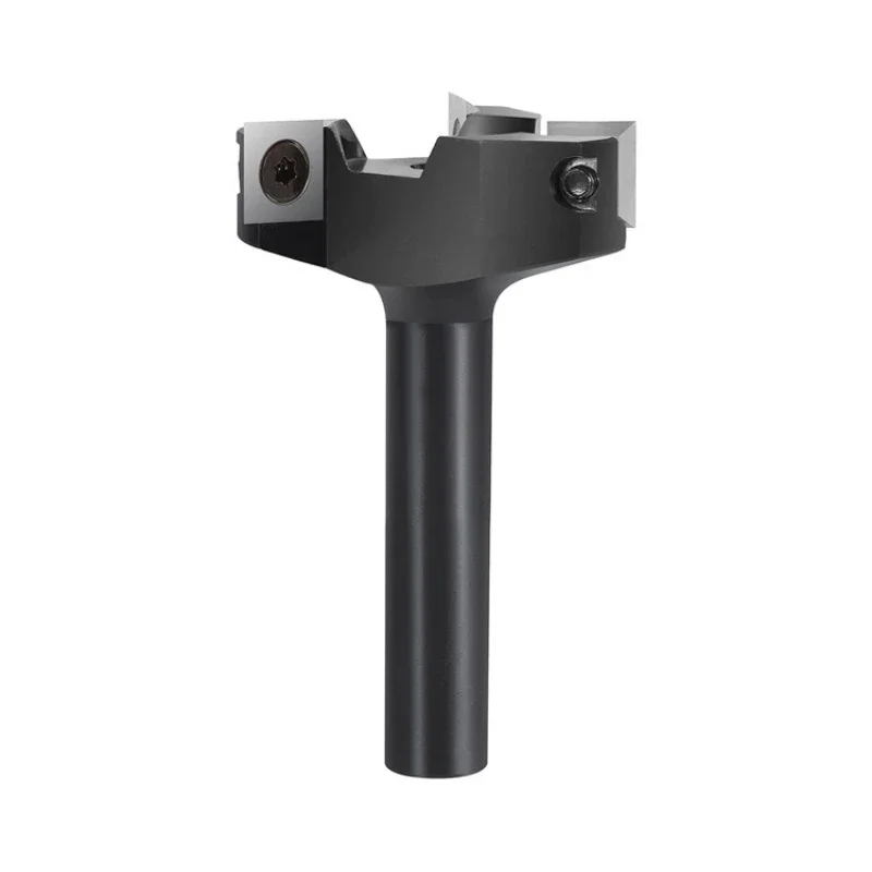 1/2 handle three-blade four-blade T-knife, slotting knife T-tenon knife Woodworking gong milling cutter